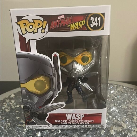 Funko Pop! Marvel Ant-Man and The Wasp #341 collectible vinyl toy bobble head - Picture 1 of 6